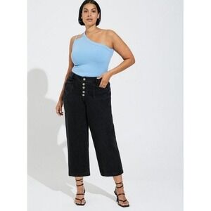 NWT Torrid Everyday Rib One Shoulder Cut Out Cami 1X